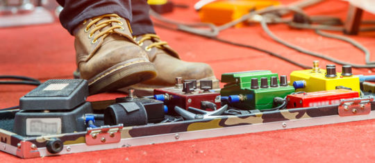 Pédales d'effets guitare électrique