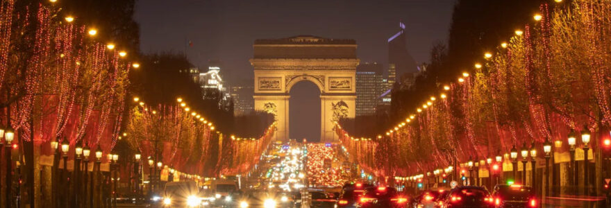 sortie à Paris pour Noël